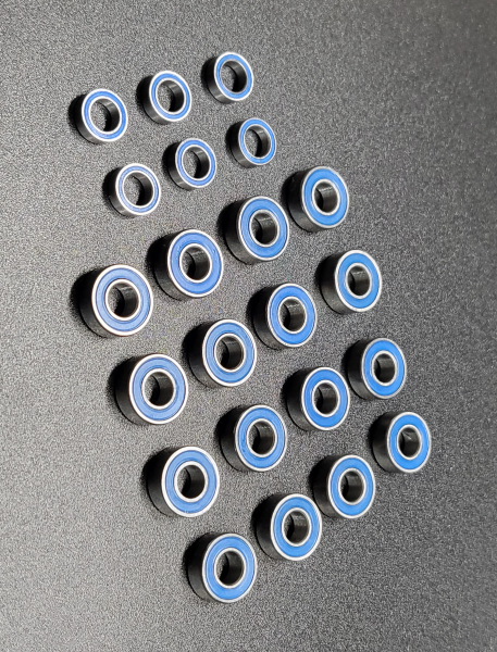 KUGELLAGERSATZ FÜR TAMIYA TA-01 MODELLE - 22...