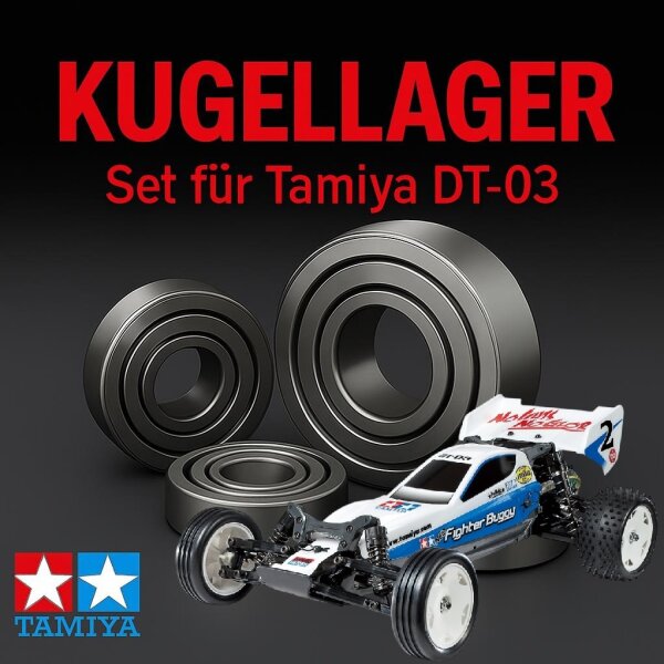 KUGELLAGER SATZ FÜR TAMIYA DT-03 NEO FIGHTER 14...
