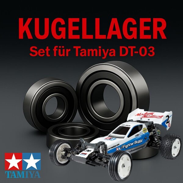 KUGELLAGER SATZ FÜR TAMIYA DT-03 NEO FIGHTER 14...