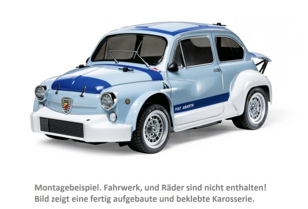 TAMIYA KAROSSERIE SATZ FIAT ABARTH 1000TCR 1:10, KLAR #...