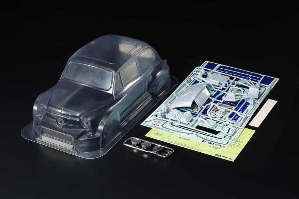 TAMIYA KAROSSERIE SATZ FIAT ABARTH 1000TCR 1:10, KLAR # 300051709