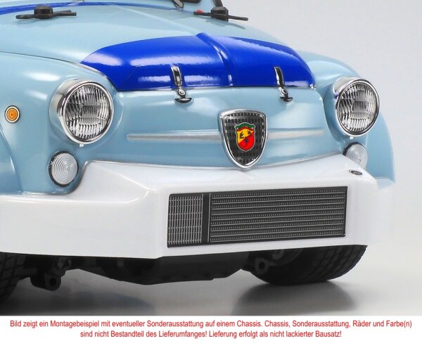 TAMIYA KAROSSERIE SATZ FIAT ABARTH 1000TCR 1:10, KLAR # 300051709