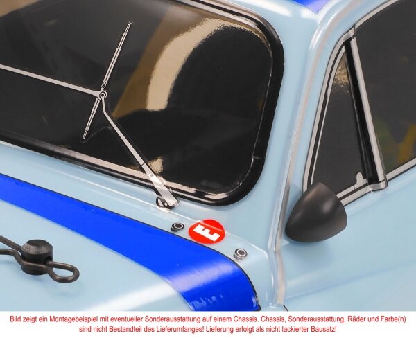 TAMIYA KAROSSERIE SATZ FIAT ABARTH 1000TCR 1:10, KLAR # 300051709