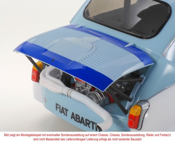 TAMIYA KAROSSERIE SATZ FIAT ABARTH 1000TCR 1:10, KLAR # 300051709