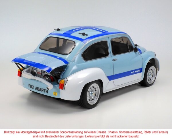 TAMIYA KAROSSERIE SATZ FIAT ABARTH 1000TCR 1:10, KLAR # 300051709