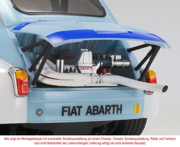 TAMIYA KAROSSERIE SATZ FIAT ABARTH 1000TCR 1:10, KLAR # 300051709