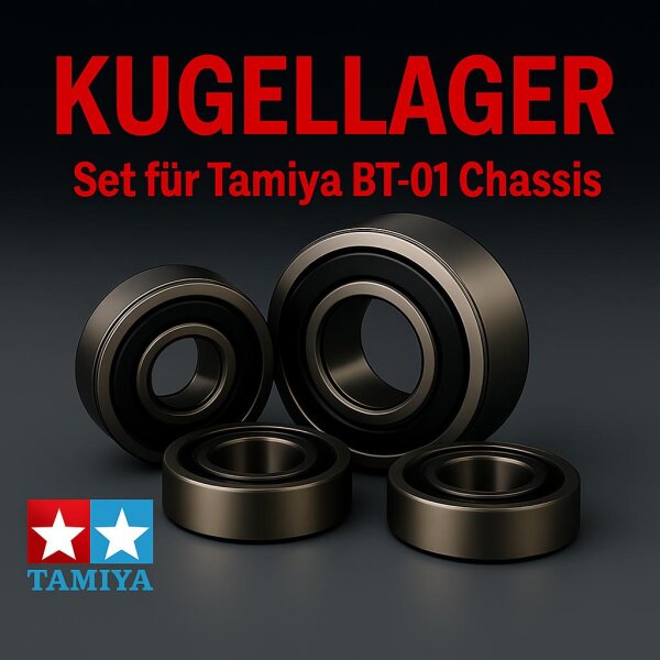 KUGELLAGER SATZ FÜR TAMIYA BT-01 CHASSIS 14 LAGER...