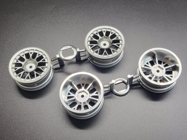 TAMIYA FELGEN SATZ 1:10 "BBS MESH" IN SATIN...
