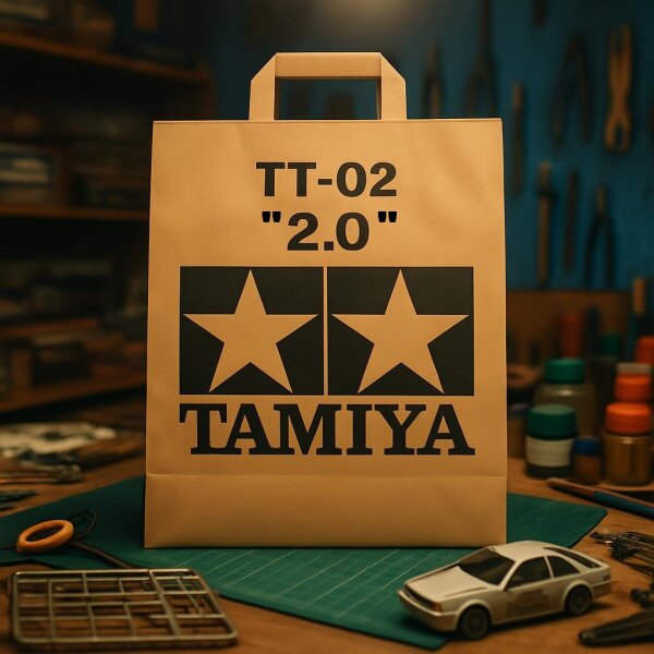 NEU!! TAMIYA TT-02 "TÜTE 2.0" - CHASSIS...