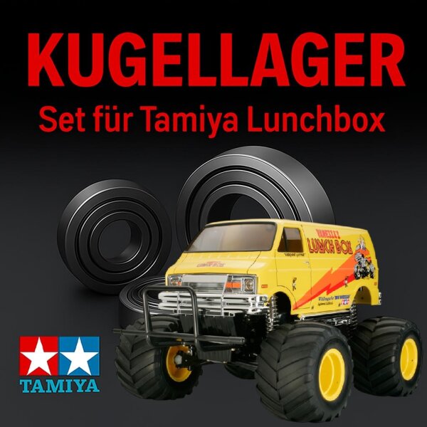 KUGELLAGER SATZ FÜR TAMIYA LUNCHBOX - 10 LAGER MIT...