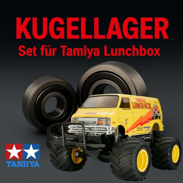 KUGELLAGER SATZ FÜR TAMIYA LUNCHBOX - 10 LAGER MIT...