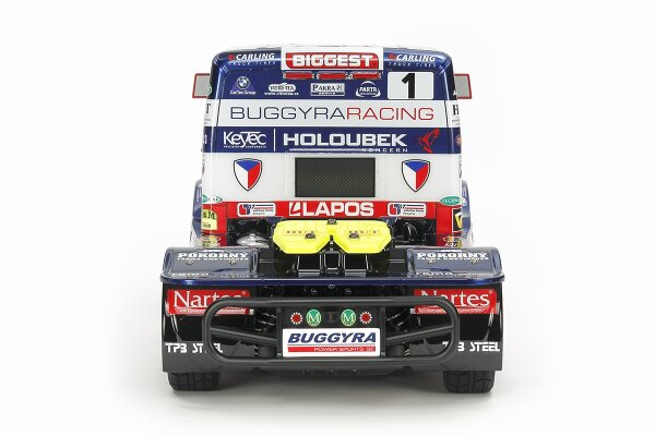 TAMIYA KAROSSERIE BAUSATZ "BUGGYRA FAT FOX" RACE TRUCK" 1:14 # 300051613 (BULK)