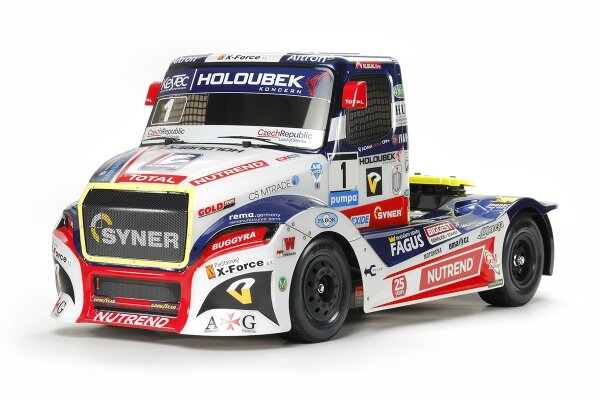 TAMIYA KAROSSERIE BAUSATZ "BUGGYRA FAT FOX" RACE TRUCK" 1:14 # 300051613 (BULK)