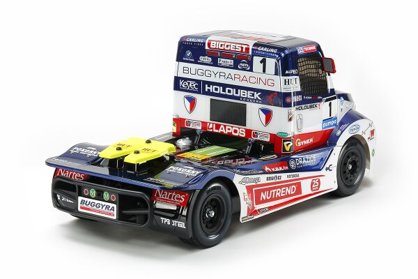 TAMIYA KAROSSERIE BAUSATZ "BUGGYRA FAT FOX" RACE TRUCK" 1:14 # 300051613 (BULK)