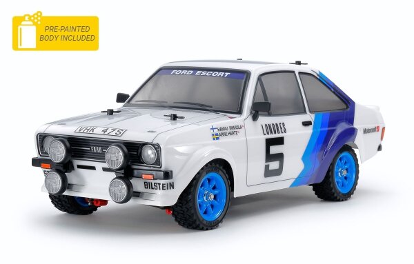 TAMIYA RC BAUKASTEN FORD ESCORT MK 2 RALLY 1:10 MF01X (L)...