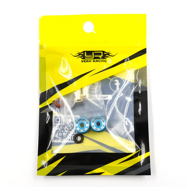 YEAH RACING ALUMINIUM BULLET GRIP GOLDKONTAKT STECKER 5mm...