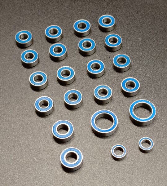 KUGELLAGER SATZ FÜR TAMIYA CC-02 MODELLE - 22 LAGER...