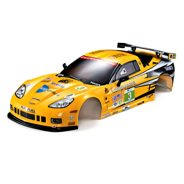KILLERBODY RC CAR KAROSSERIE 1:10 CORVETTE GT2...