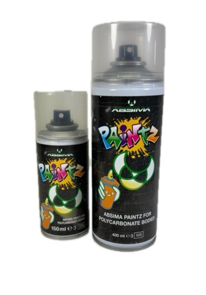 ABSIMA PAINTZ LEXANFARBE 400ml SPRÜHDOSE XL # 3500001XL - Weiß