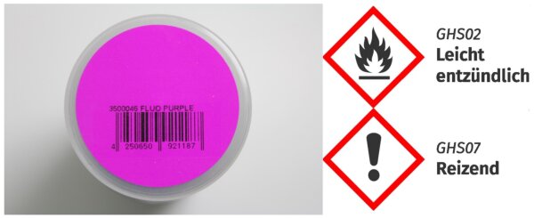 ABSIMA PAINTZ LEXANFARBE 150ml SPRÜHDOSE 3500046 - Neon Lila / FLUO PURPLE