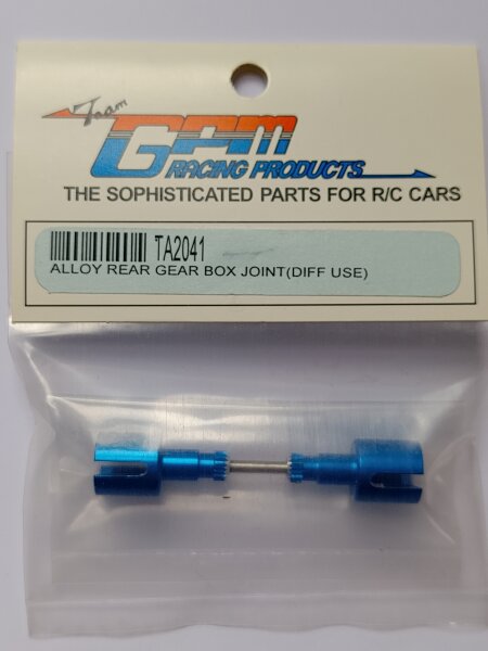 GPM RACING ALUMINIUM KUGELDIFFERENTIAL AUSGANG BLAU...