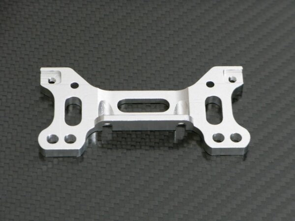 GPM RACING ALUMINIUM DÄMPFERBRÜCKE SILBER VORNE FÜR TAMIYA TA-01 & TA-02