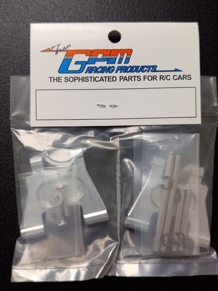 GPM RACING ALUMINIUM QUERLENKER VORNE SILBER FÜR TAMIYA TA-01
