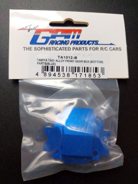 GPM RACING ALUMINIUM GETRIEBEDECKEL UNTEN FÜR TAMIYA TA-01 TA-02 DF-01 MANTA RAY