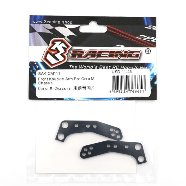 3RACING LENKHEBEL VORNE FÜR M-CHASSIS M225 CERO...