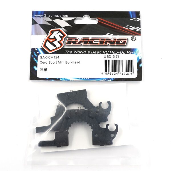 3RACING BULKHEADS FÜR M-CHASSIS M210 M225 CERO SPORT...