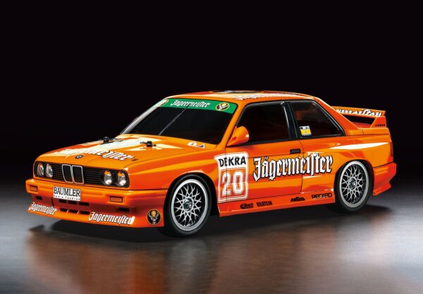 TAMIYA R/C KAROSSERIE 1:10 BMW M3 E30 JÄGERMEISTER...