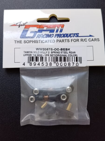 GPM RACING OBERE SPURSTANGE HINTEN (FEDERSTAHL) TAMIYA WILD WILLY 2 WR-02