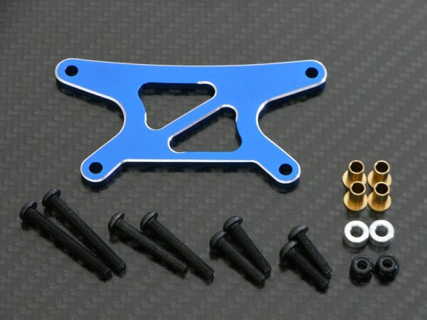 GPM RACING ALUMINIUM DÄMPFERBRÜCKE HINTEN FÜR TAMIYA WILD WILLY 2 WR-02 CHASSIS