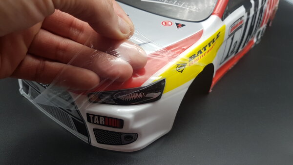 +++ B-WARE +++ RC CAR KAROSSERIE MITSUBISHI LANCER EVO X RALLYE - MAßSTAB 1:10 # JLR66B