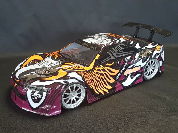 RC CAR KAROSSERIE 1:10 "NISSAN SKYLINE R34 GTR...
