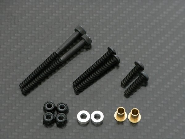 GPM RACING ALUMINIUM QUERLENKER BLAU VORNE FÜR TAMIYA HUMMER M1025 / CAYENNE