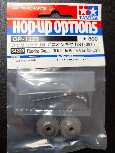 TAMIYA ALUMINIUM MOTORRITZEL SET GEHÄRTET 28 &...