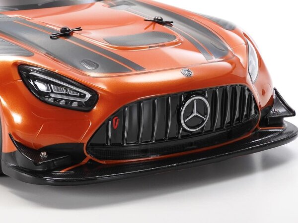 TAMIYA KAROSSERIE BAUSATZ MERCEDES BENZ AMG GT3 EVO 1:10, FERTIG LACKIERT