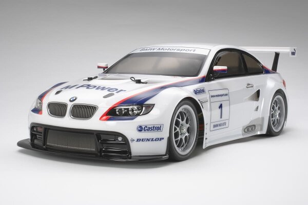 TAMIYA R/C KAROSSERIE 1:10 BMW M3 GT2 2009 UNLACKIERT (BULK)  # 300051396