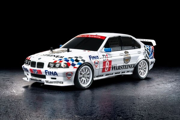 TAMIYA R/C KAROSSERIE 1:10 BMW 318i E36 STW WARSTEINER...