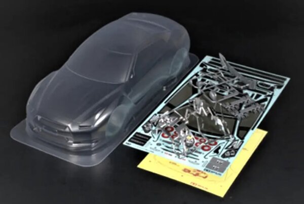 TAMIYA R/C KAROSSERIE BAUSATZ "NISSAN SKYLINE R35 GT-R" BULK 1:10 UNLACKIERT # 51340BODY