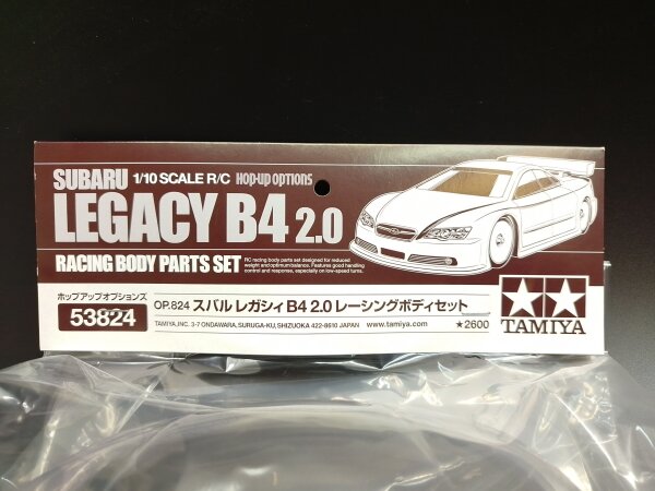 TAMIYA TRF R/C KAROSSERIE 1:10 "SUBARU LEGACY B4" UNLACKIERT # 53824