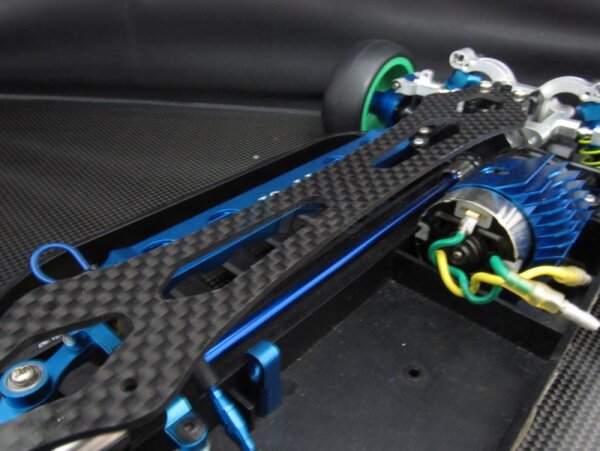 GPM RACING CARBON OBERDECK FÜR TAMIYA TT-01 &...
