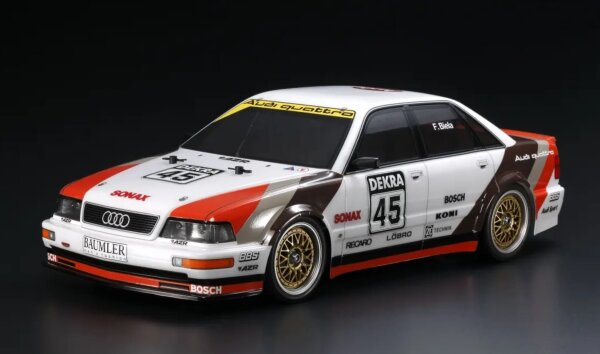 TAMIYA R/C KAROSSERIE "AUDI V8 TOURING 1991"...
