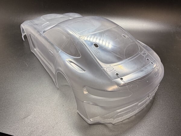 TAMIYA KAROSSERIE BAUSATZ MERCEDES BENZ AMG GT3 EVO 1:10, KLAR