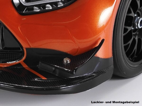 TAMIYA KAROSSERIE BAUSATZ MERCEDES BENZ AMG GT3 EVO 1:10, KLAR