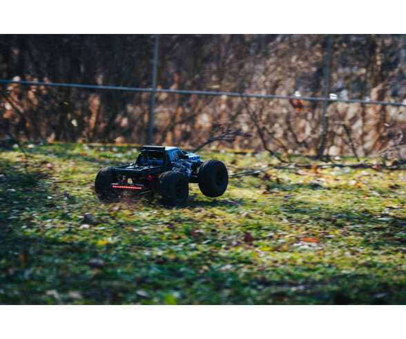 CARSON 1:8 BRUSHLESS MONSTER PICKUP DRAKURO BLAU 4WD 3S 2.4GHz RC-CAR RTR # 500409097