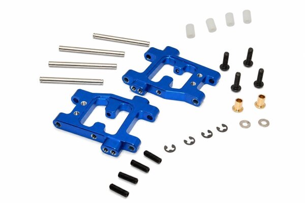 GPM RACING UNTERE QUERLENKER HINTEN (BLAU) EINSTELLBAR TAMIYA TT-01 & TT-01E