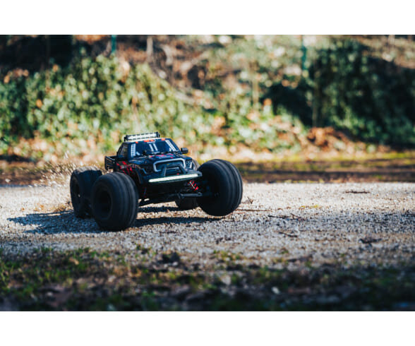 CARSON 1:8 BRUSHLESS MONSTER PICKUP DRAKURO ROT 4WD 3S 2.4GHz RC-CAR RTR # 500409096