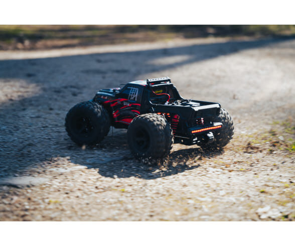 CARSON 1:8 BRUSHLESS MONSTER PICKUP DRAKURO ROT 4WD 3S 2.4GHz RC-CAR RTR # 500409096